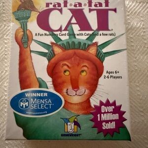 Rat-a-Tat Cat Card Game - Fun and Engaging BNIB